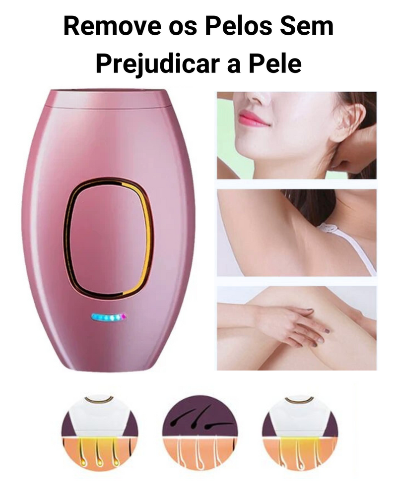 PulseGlow IPL- Depilador Permanente a Luz Pulsada